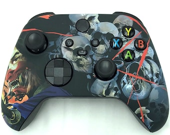 Custom Microsoft Xbox Series X Controller - Soft Touch Blue Nebula