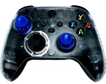 Custom Microsoft Xbox Series X / S Controller - Clear Transparent Glacier Blue