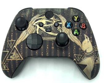 Custom Microsoft Xbox Series X Controller - Soft Touch Eye of Providence Pyramid