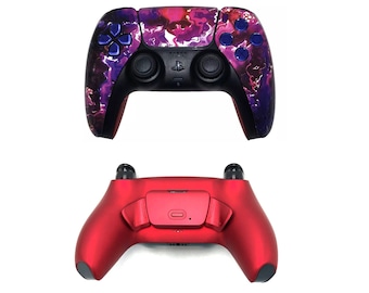 Custom Design Sony Wireless Controller PlayStation PS5 REMAP PADDLES - Lava
