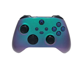 Custom Microsoft Xbox Series X / S Wireless Controller - Green Purple