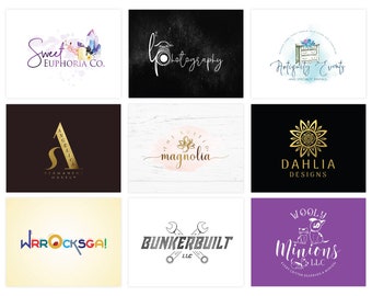 Logo Design, Custom Logo Design, Logo Design Branding, Logo Design Boutique, Logo Designer, Vintage logo, Custom logo, Photography Logo