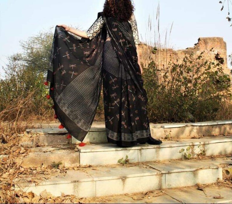 Mul mul cotton saree