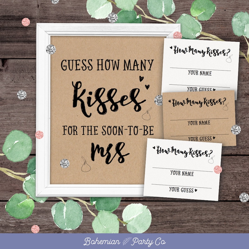 Wager How A lot of Kisses For The Quickly In direction of Be Mrs, Are Inside of The Jar, Playing cards, Signal, Bridal Shower Video games Printable, Rustic, Sport Instantaneous Obtain picture relating to Guess How Many Kisses for the Soon to Be Mrs Free Printable named Wager How Quite a few Kisses For The Before long In the direction of Be Mrs, Are In just The Jar, Playing cards, Signal, Bridal Shower Video games Printable, Rustic, Recreation Instantaneous Down load