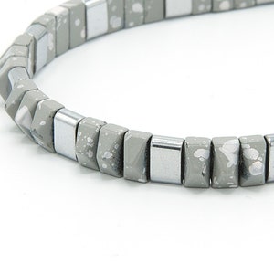 Adjustable Hematite Accent Bracelet