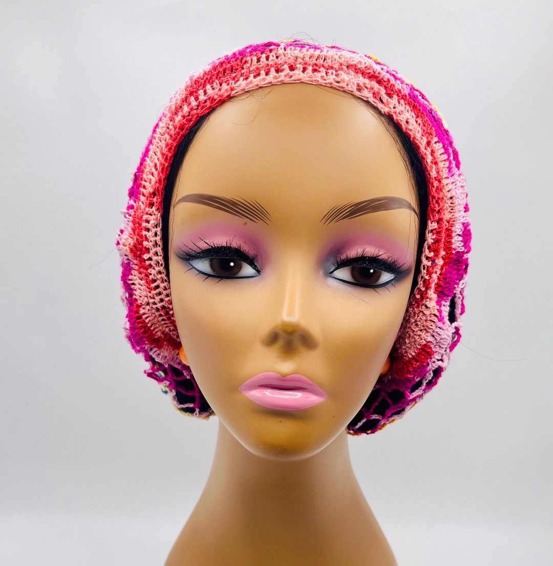 Elastic Free Stylish Mesh Hair Net Crocheted Hair Net Etsy