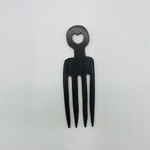 Wooden Precision Comb, 4 Tail Braid Parting Comb, Salon Comb