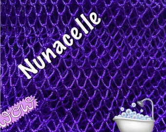 African Net Sponge Purple 48inches Original Traditional Sapo Mesh Sponge