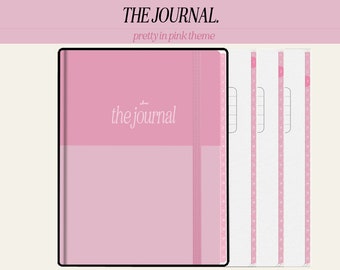 Diario digital "Pretty in Pink" - Cuaderno de 22 temas (PDF)