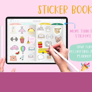 Digital Planner Stickers | Pre Cropped Digital stickers |Goodnotes 5 Stickers|Digital Planner Stickers|Goodnotes 5 Planner|Digital Planner