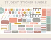 Digital Student Planner Stickers | GoodNotes, PNG (Digital Download)