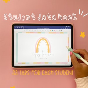 Teacher Digital Journal | Student Digital Journal | Teacher Digital Planner Tool for Goodnotes | Notability | Noteshelf | Xodo