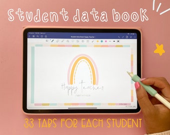 Teacher Digital Journal | 33 Student Tabs, Goodnotes, Notability (PDF)