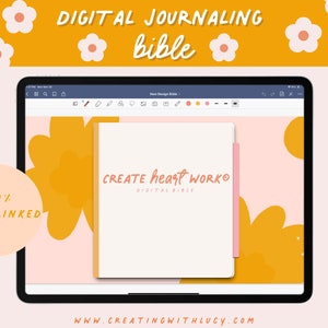 Digital Journaling Bible | Bible for Goodnotes 5 | Digital Bible for Goodnotes 5 | ipad Journaling bible | Digital Bible | Bible Journal