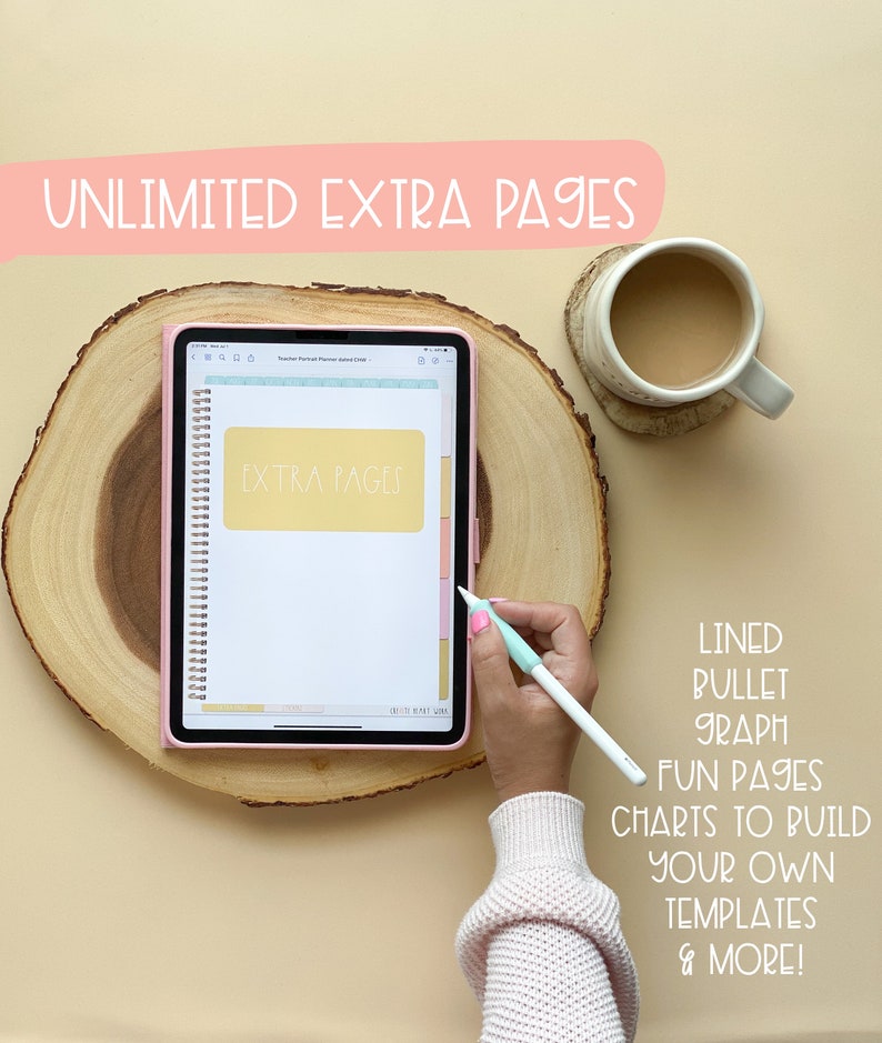 Teacher Digital Planner for Goodnotes Notability Noteshelf Etsy