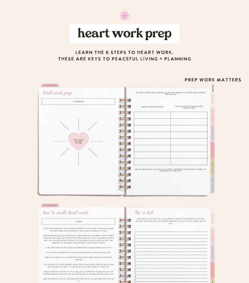 Digital Faith Journal | Bible Study, Sermon Notes (digital Download) - Etsy
