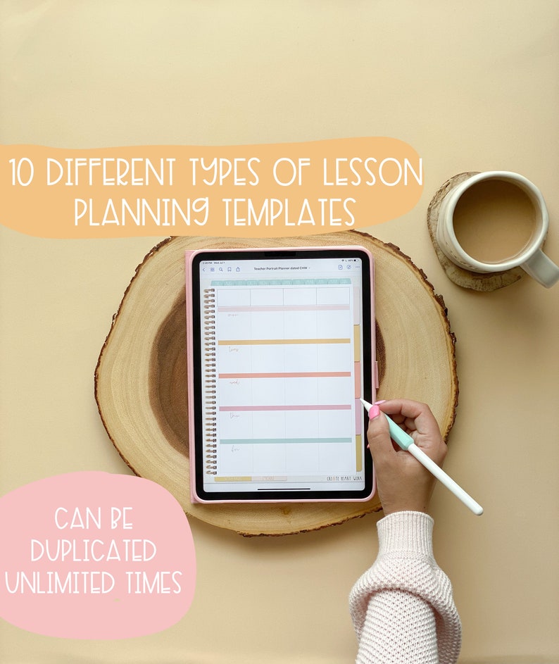 Teacher Digital Planner for Goodnotes Notability Noteshelf Etsy