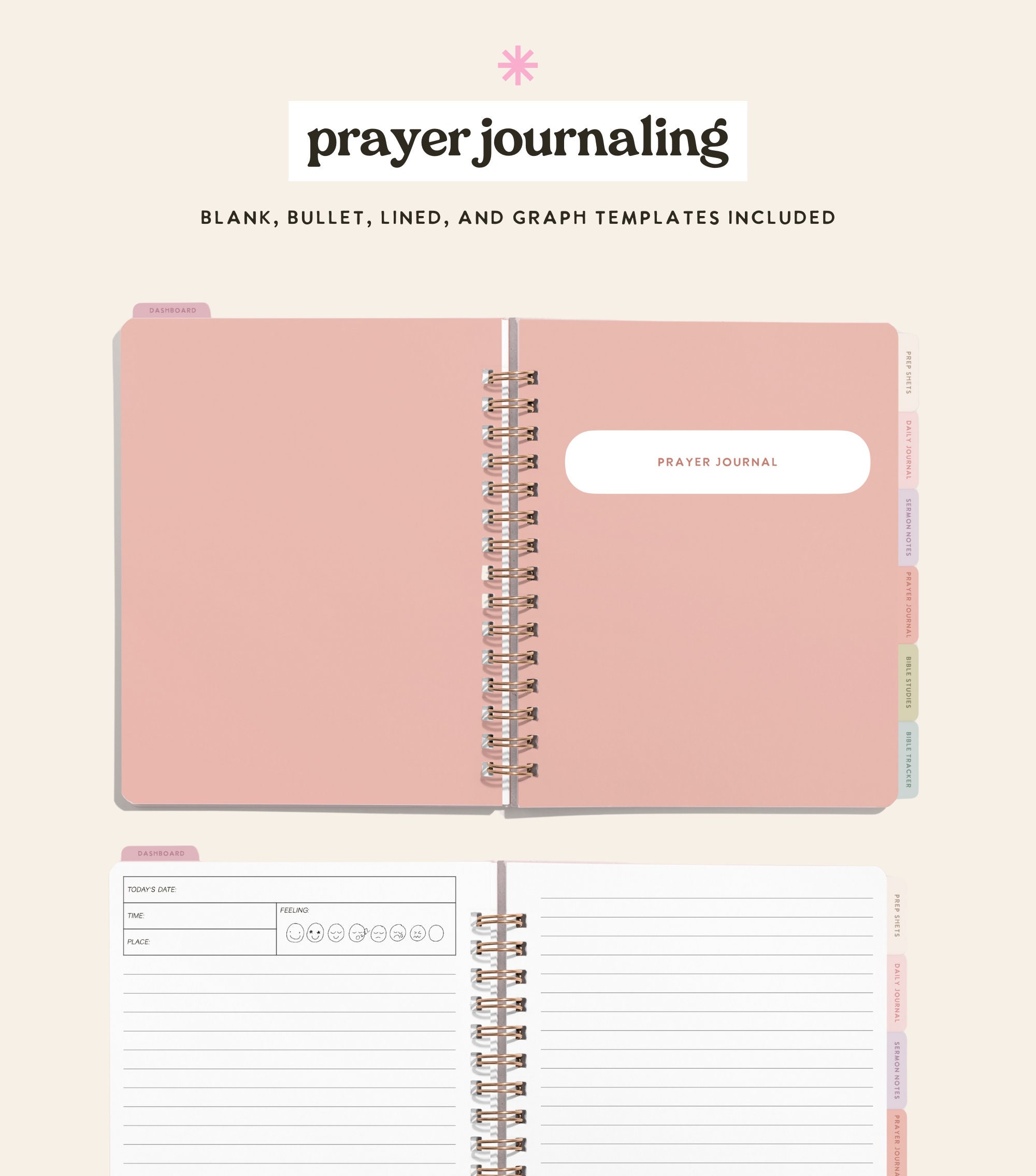 Digital Faith Journal | Bible Study, Sermon Notes (digital Download) - Etsy