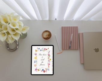 Agenda digital Heart Work Portrait / Agenda para iPad sin fecha