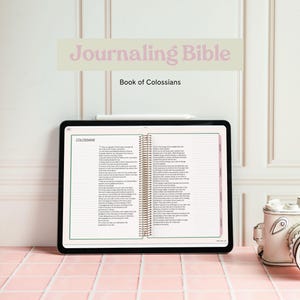 Digital Journaling Bible | Book of Colossians | Bible for Goodnotes | Digital Bible for Goodnotes | ipad Journaling bible | Digital Bible|