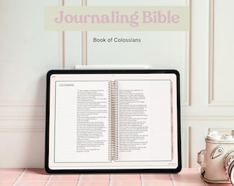 Colosenses Digital Journaling Bible / Goodnotes, iPad (Descarga digital)