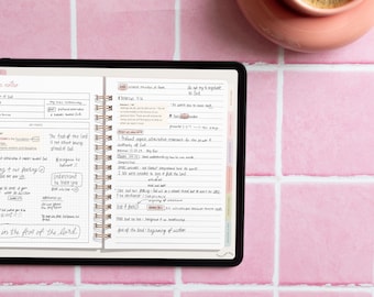 Digitales Faith Journal | Bibelarbeit, Predigt Notizen (Digitaler Download)