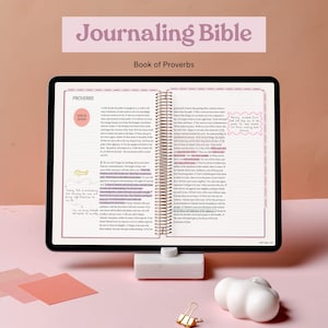 Digital Journaling Book of the Bible | Book of Proverb | Proverbs for Goodnotes | Bible for Goodnotes | ipad Journaling | Digital Bible|