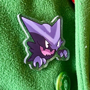 Haunter acrylic pin