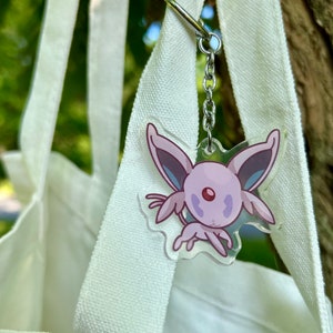 Espeon acrylic keychain