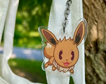 Eevee acrylic keychain