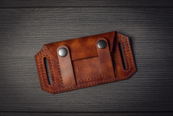 Cintura in vera pelle USA con tasca nascosta - Portafoglio portasoldi