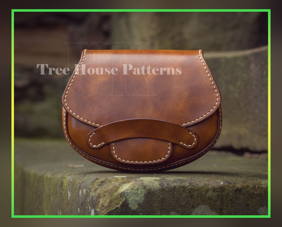 Handmade Leather Belt Bag Women Leather Hip Bag Leather Etsy