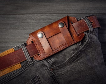 belt wallet leather