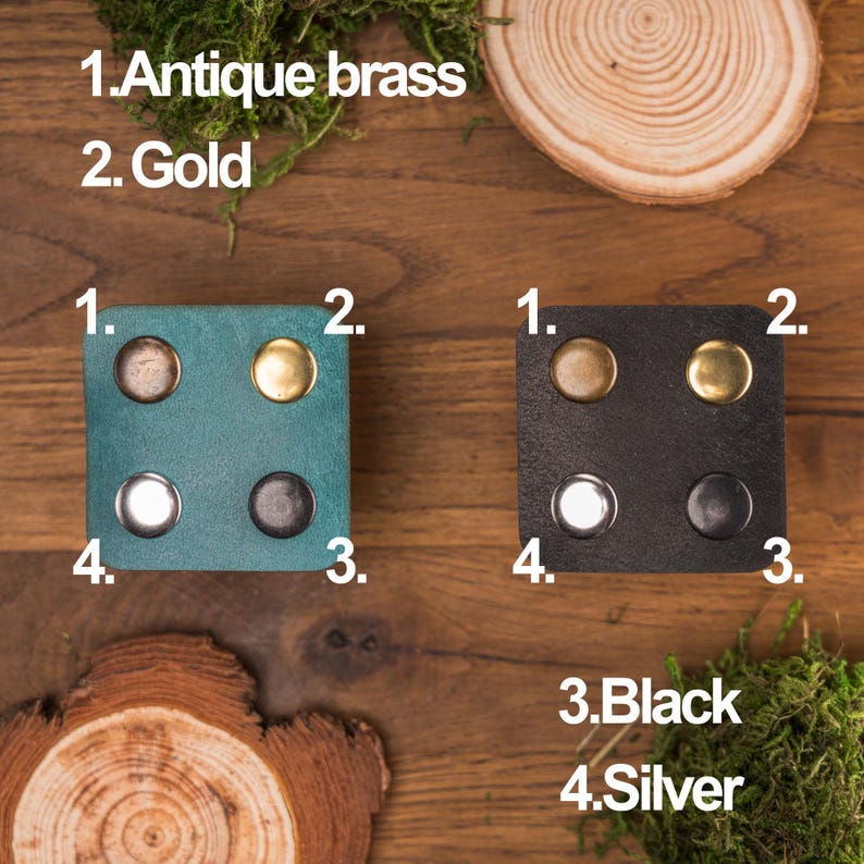 Leather Measuring Tape Case – Personalised Sewing Tool Holder – Gift for Tailor image 3