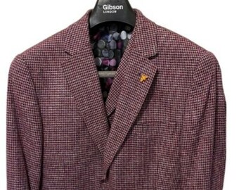 Dogtooth Check Jacket with Matching Waistcoat