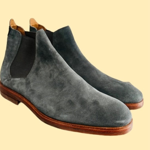 Hudson Suede Chelsea Boots