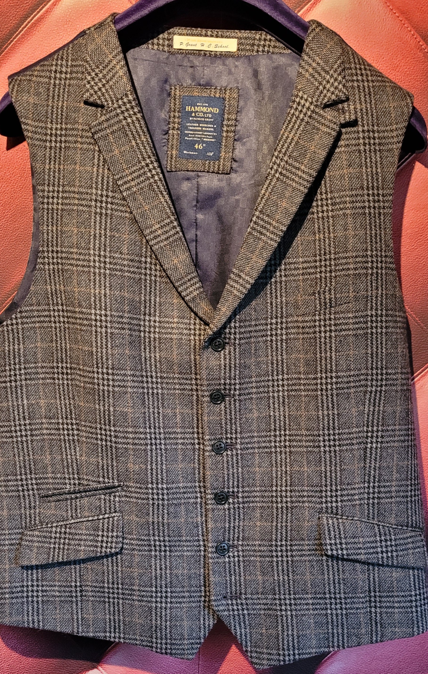 Hammond Co Prince of Wales Check Etsy