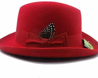 Homburg-red - Etsy