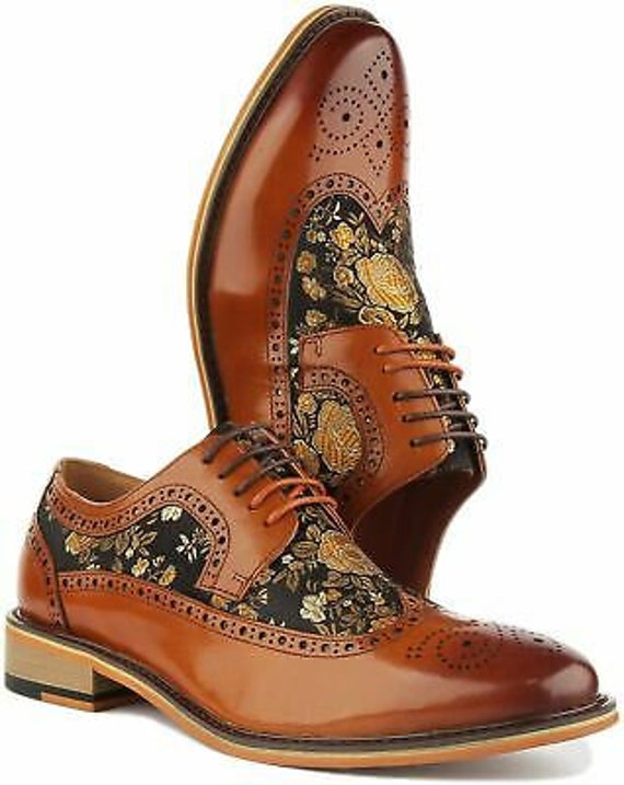 Floral brogues hotsell