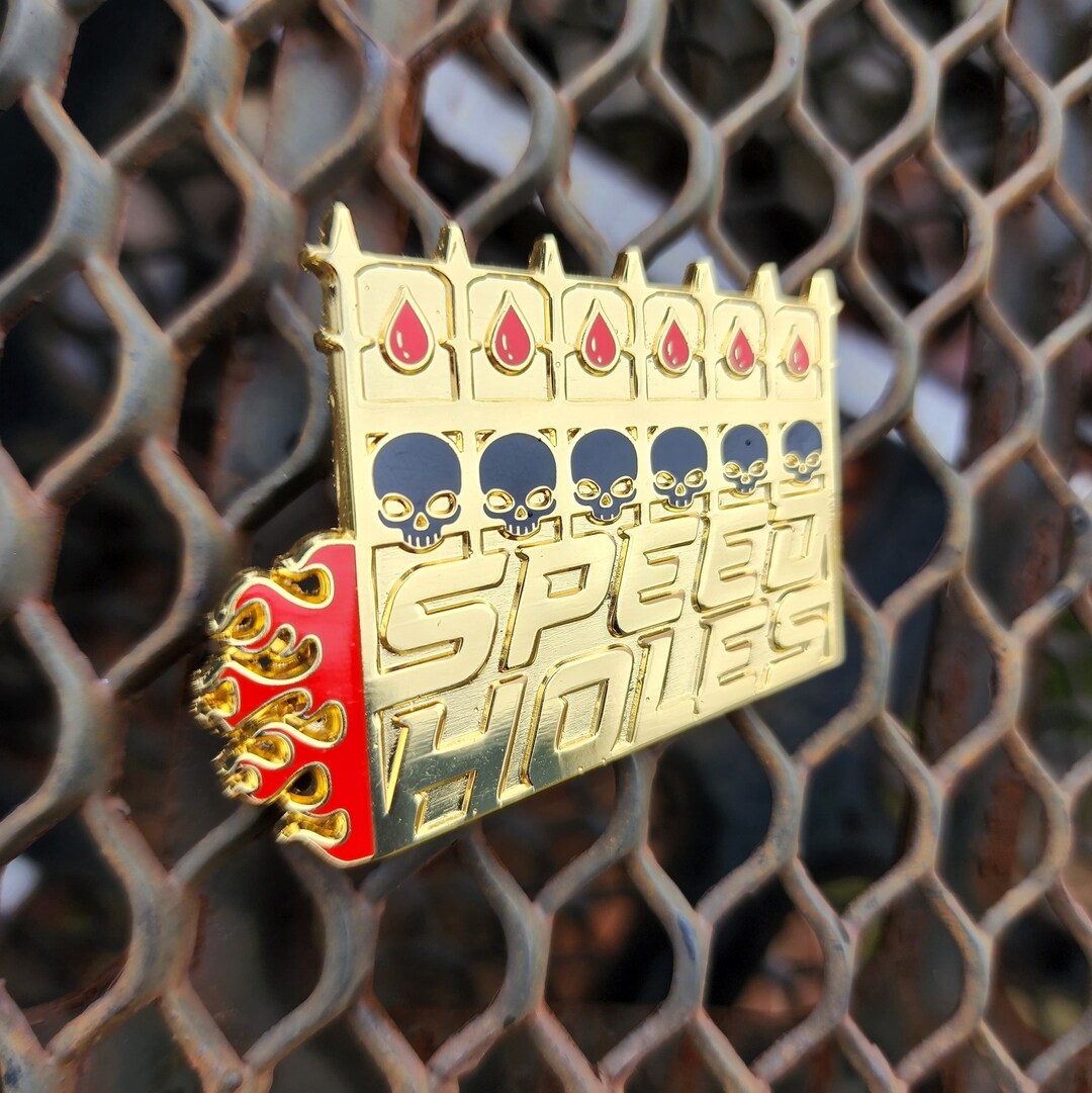 The Locked Tomb - Speed Holes Enamel Pin - Etsy