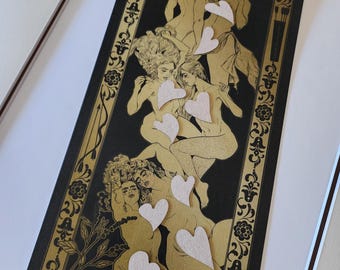 Artemis & The Nymphs - Print