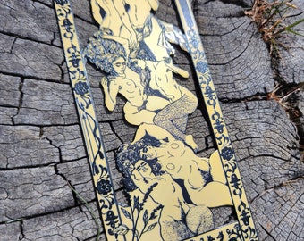 Artemis & The Nymphs - Metal Bookmark