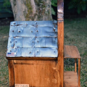 1950's Style Americana Birdhouse By Old Dakota. General Store. Solid wood image 5