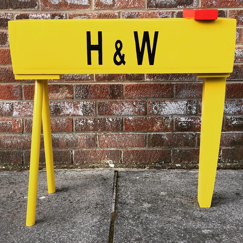 Harland & Wolff Garden Planter. Belfast Titanic Quarter Northern