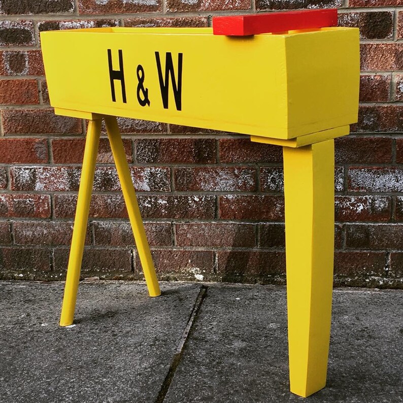 Harland & Wolff Garden Planter. Belfast Titanic Quarter Northern