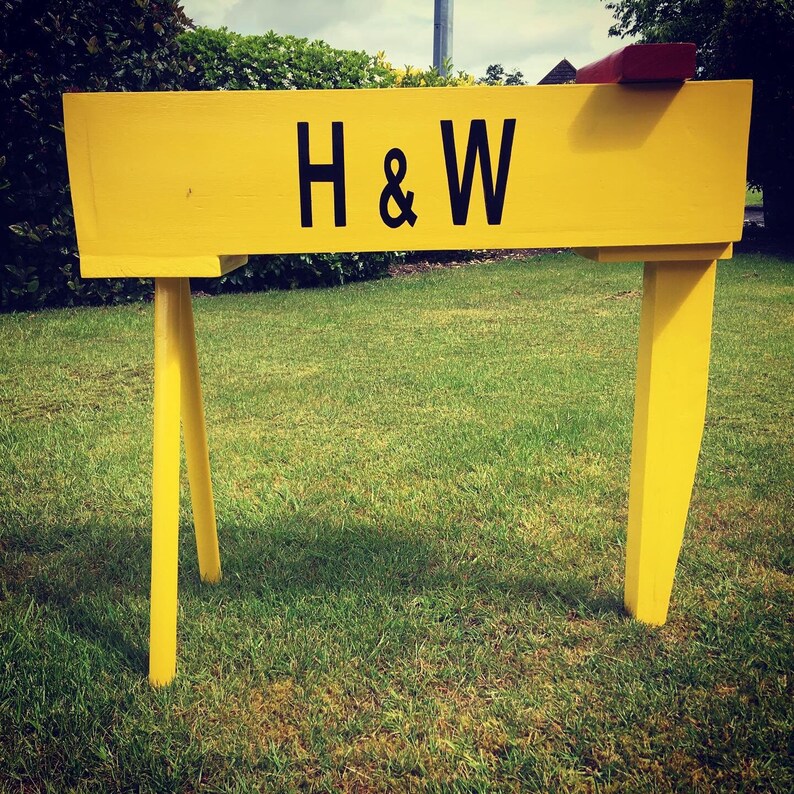 Harland & Wolff Garden Planter. Belfast Titanic Quarter Northern