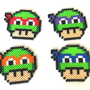 Perler Koraliki Ninja Turtle Magnes w kształcie grzyba