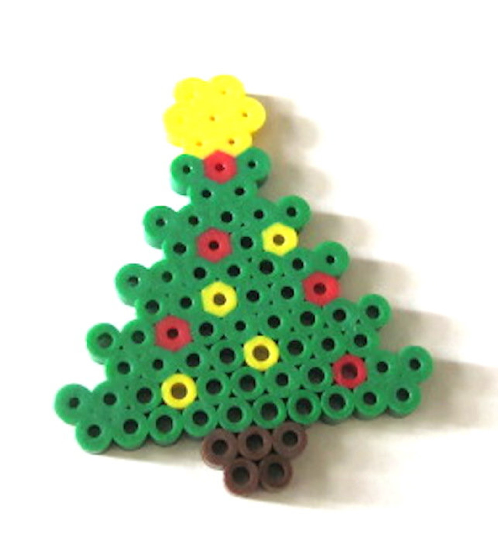 Perler Beads Set de 6 imanes navideños Etsy España