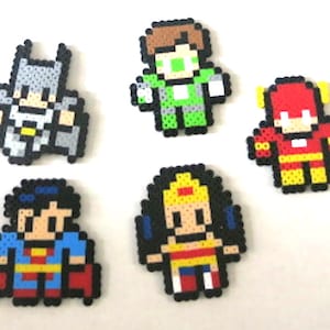 Perler Beads DC Comics Keychain or Magnet