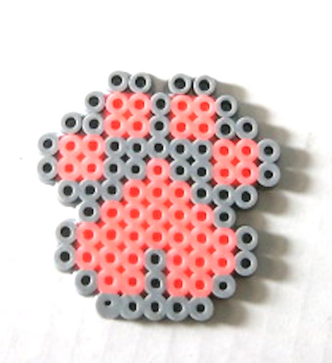Perler Beads Paw Print or Dog Bone or Keychain Etsy